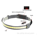 Stirnband mit COB -LED -Streifen